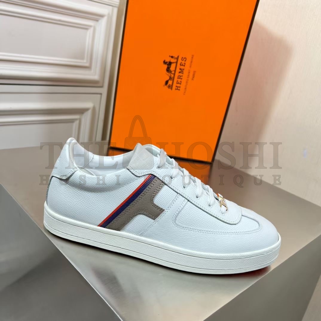 H**me5 Boomerang Sneakers In Multicolore White Leather Master Quality