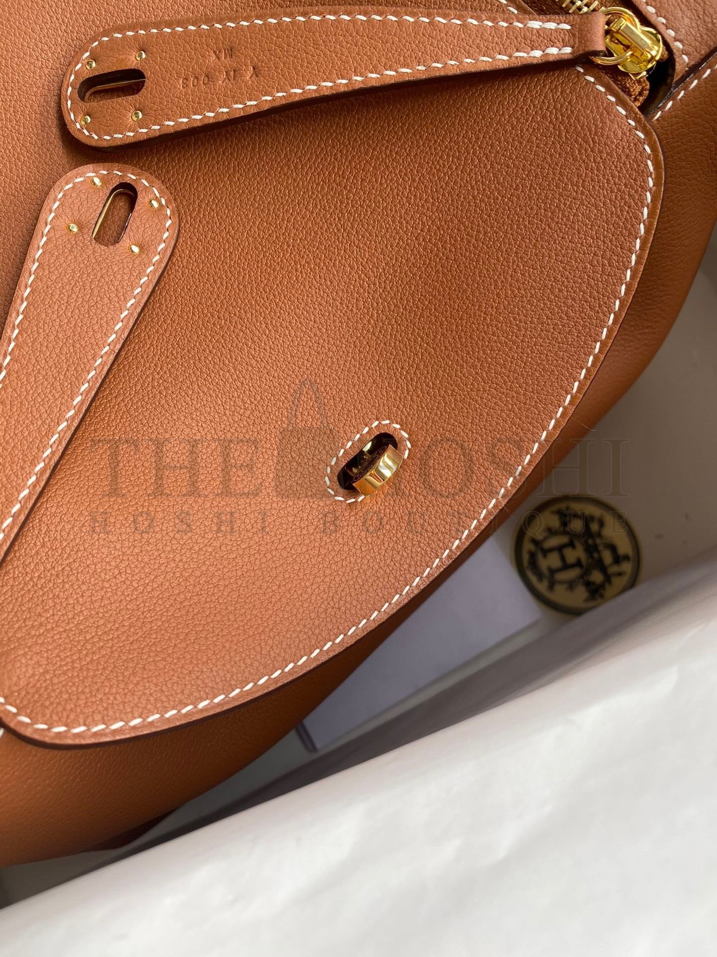 H**me5 Lindy 26 Handmade Bag In Gold Evercolor Leather Master Quality