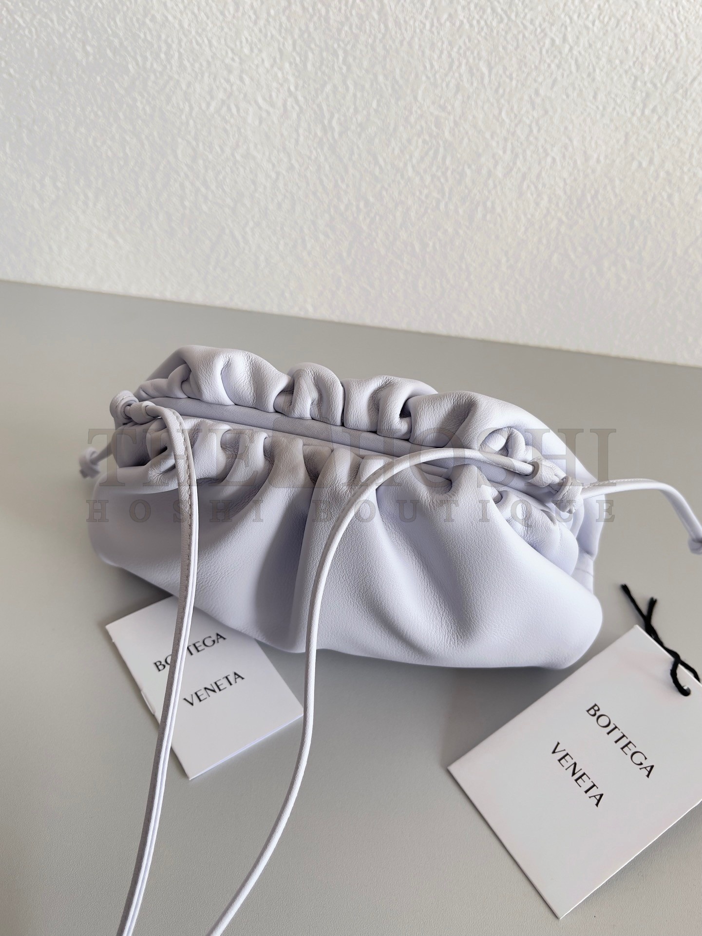 B0tt*ga Ven*ta Mini Pouch Bag In Mirth Washed Calfskin Master Quality