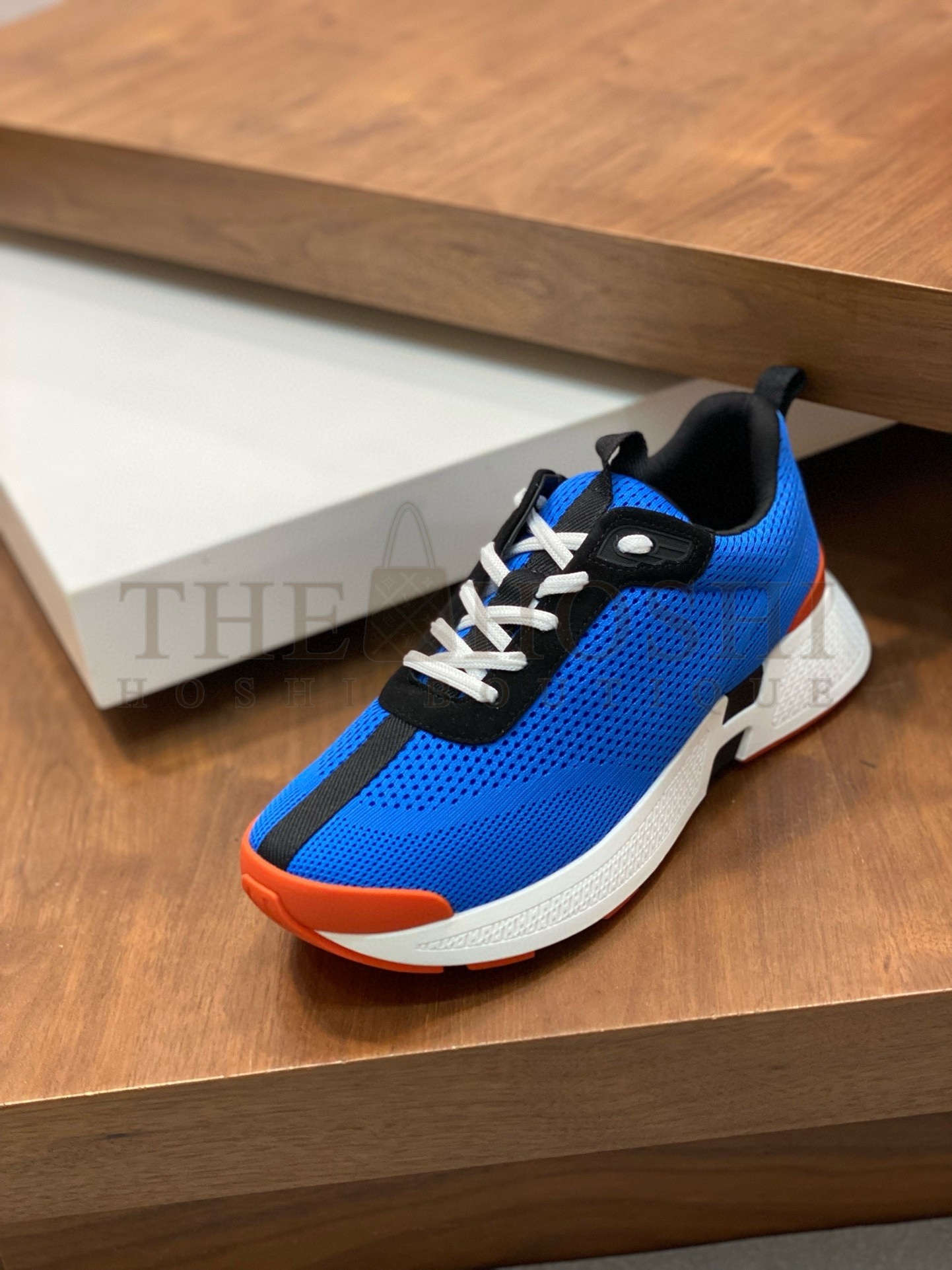 H**me5 Heros Sneakers in Blue Technical Knit Master Quality