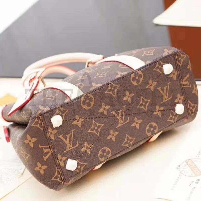 L0vis Vvtt0n LV Women Open Handbag BB in Monogram Canvas-Brown Master Quality