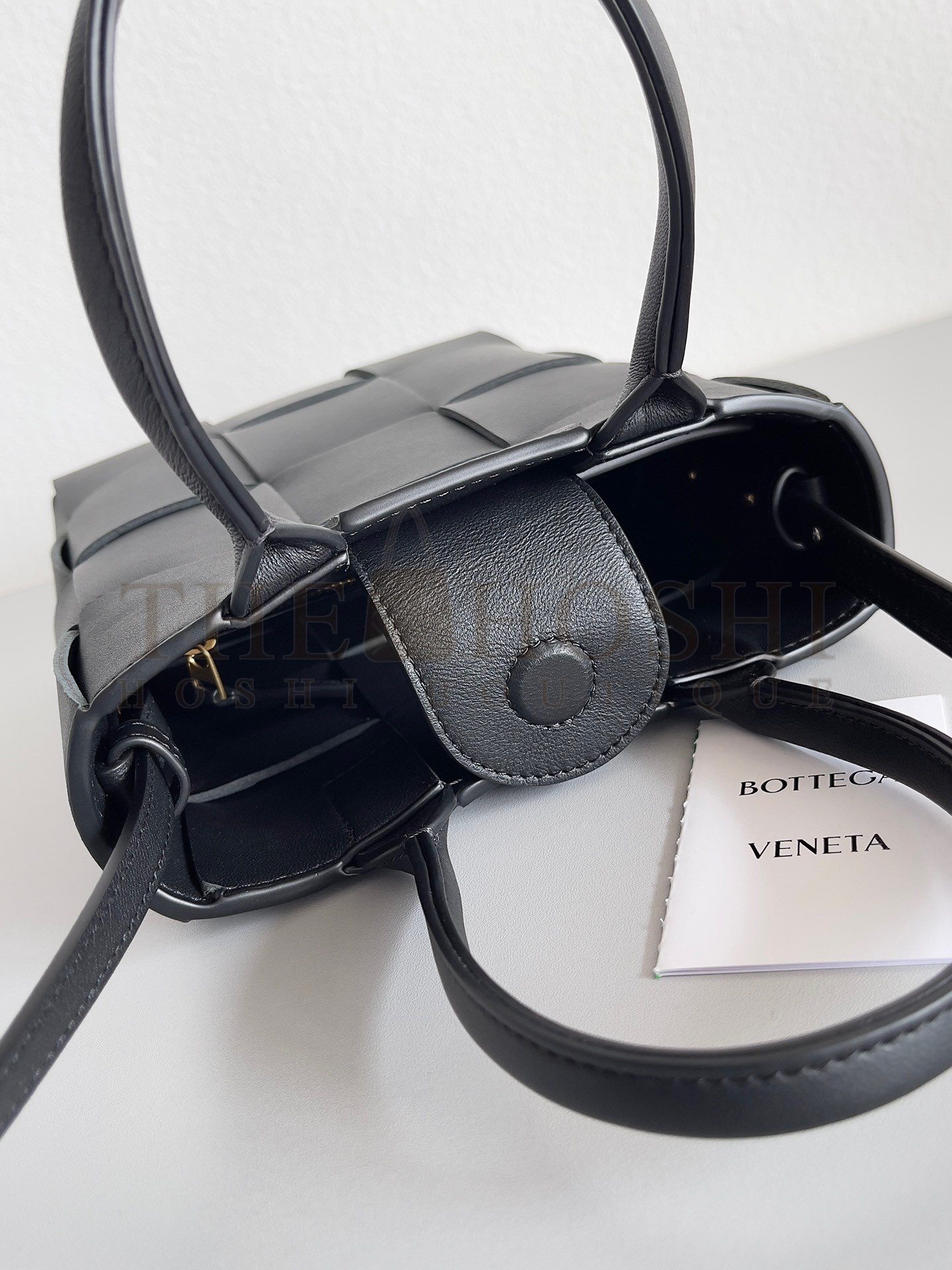 B0tt*ga Ven*ta Mini Cassette Tote Bag In Black Lambskin Master Quality