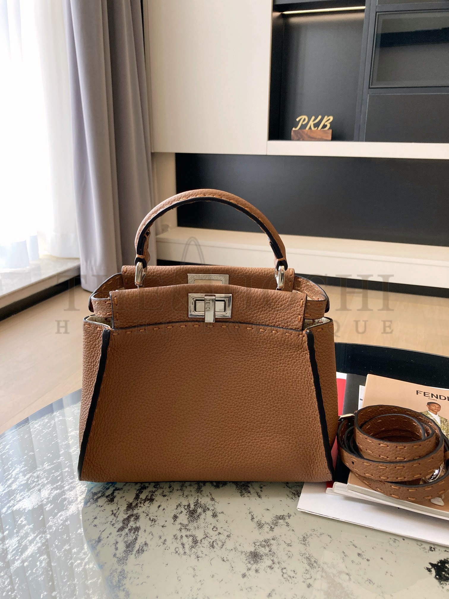 F**di PEEKABOO bag size:23*11*18cm Master Quality