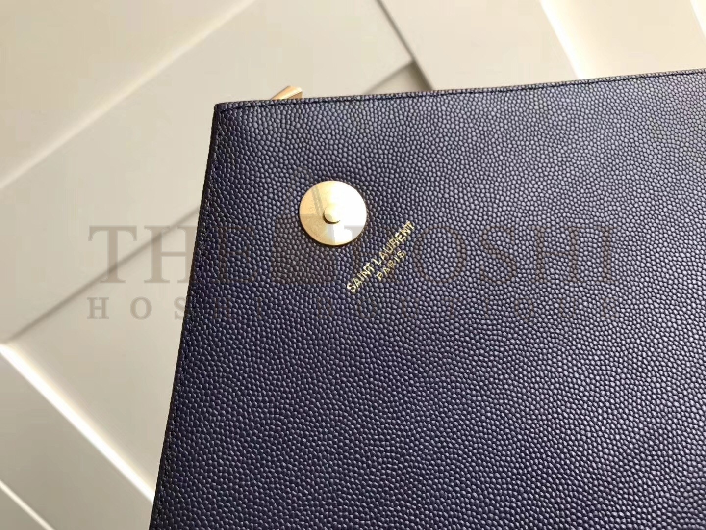 Sa1nt Lau*nt Large Monogramme Envelope Navy Shoulder Bag Master Quality