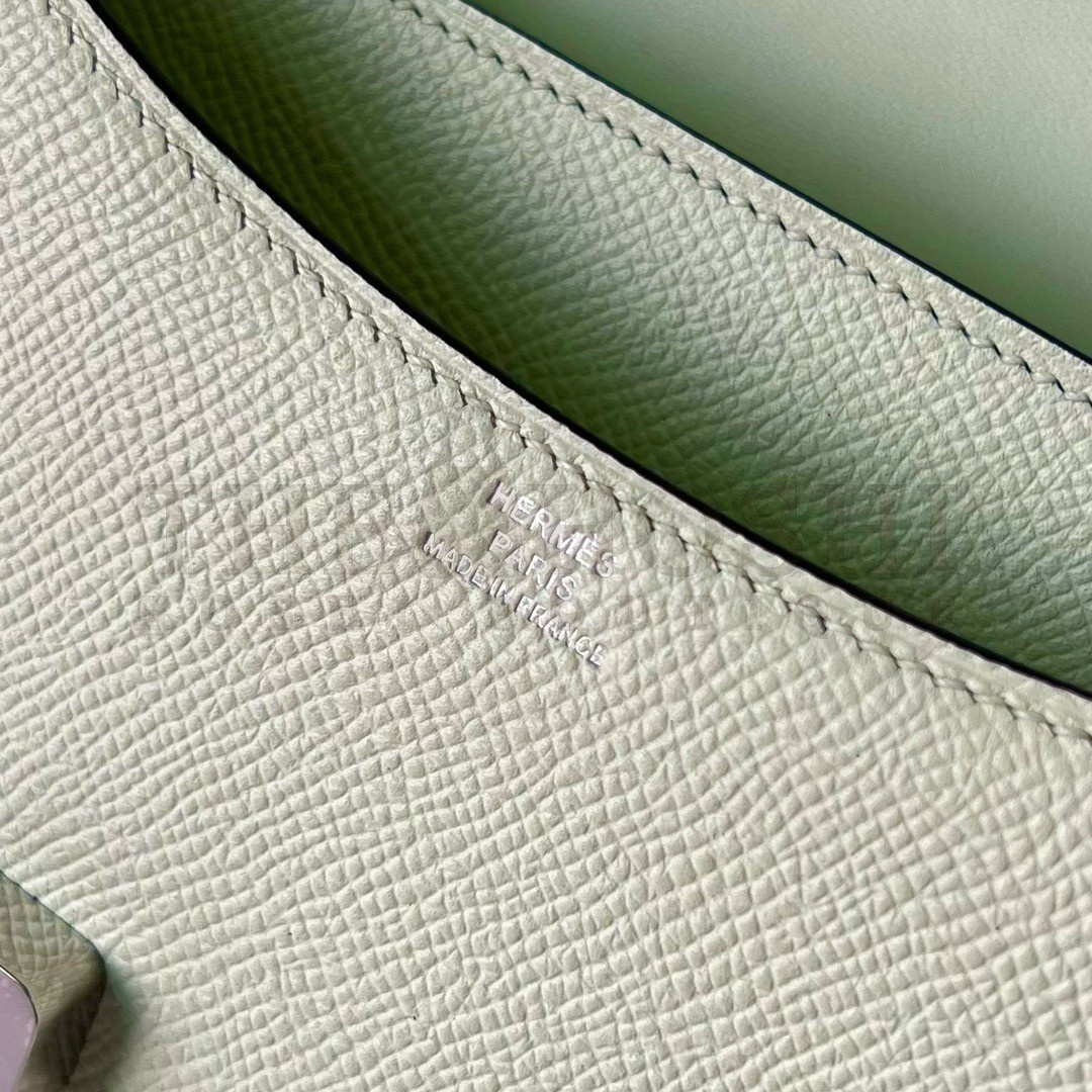 H**me5 Constance 1-18 Mirror Bag In Vert Fizz Epsom Calfskin Master Quality