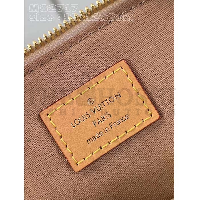 L0vis Vvtt0n LV Women Nano Alma Handbag Monogram Dune Coated Canvas Cowhide-Leather M46895 Master Quality
