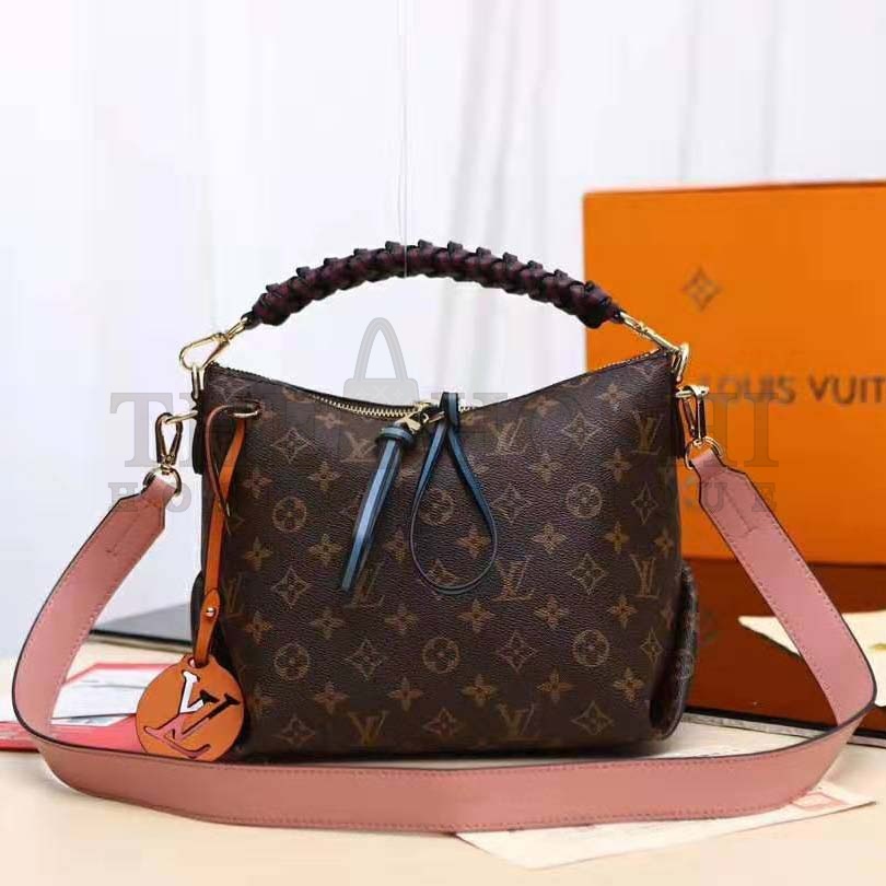 L0vis Vvtt0n LV Women Beaubourg Hobo Mini Handbag in Monogram Canvas-Brown Master Quality