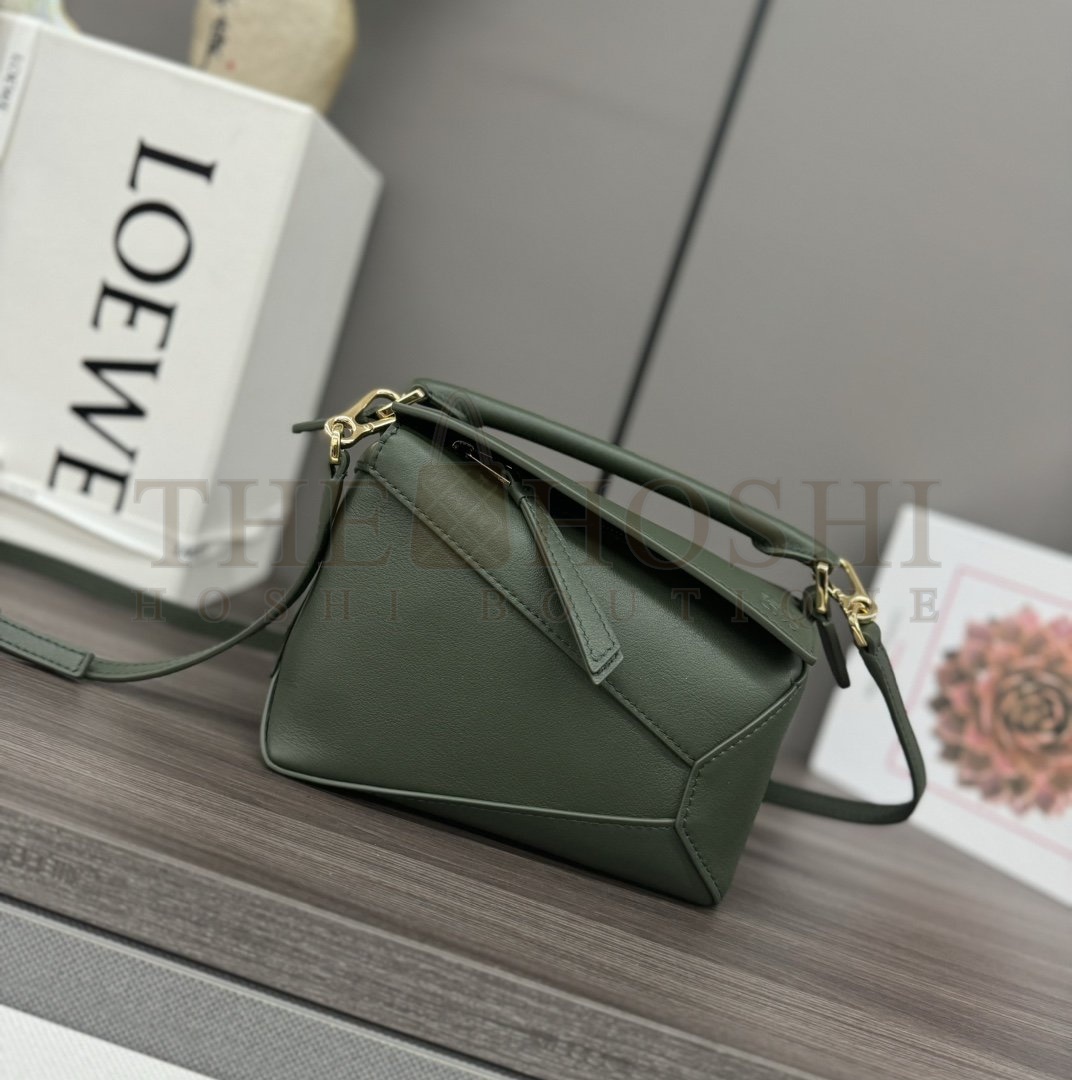 L0ew* Mini Puzzle bag in soft grained calfskin Master Quality