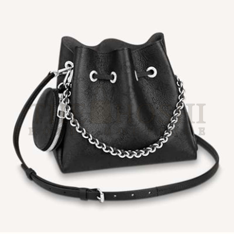 L0vis Vvtt0n LV Women Bella Bucket Bag in Mahina Calf Leather Monogram Master Quality