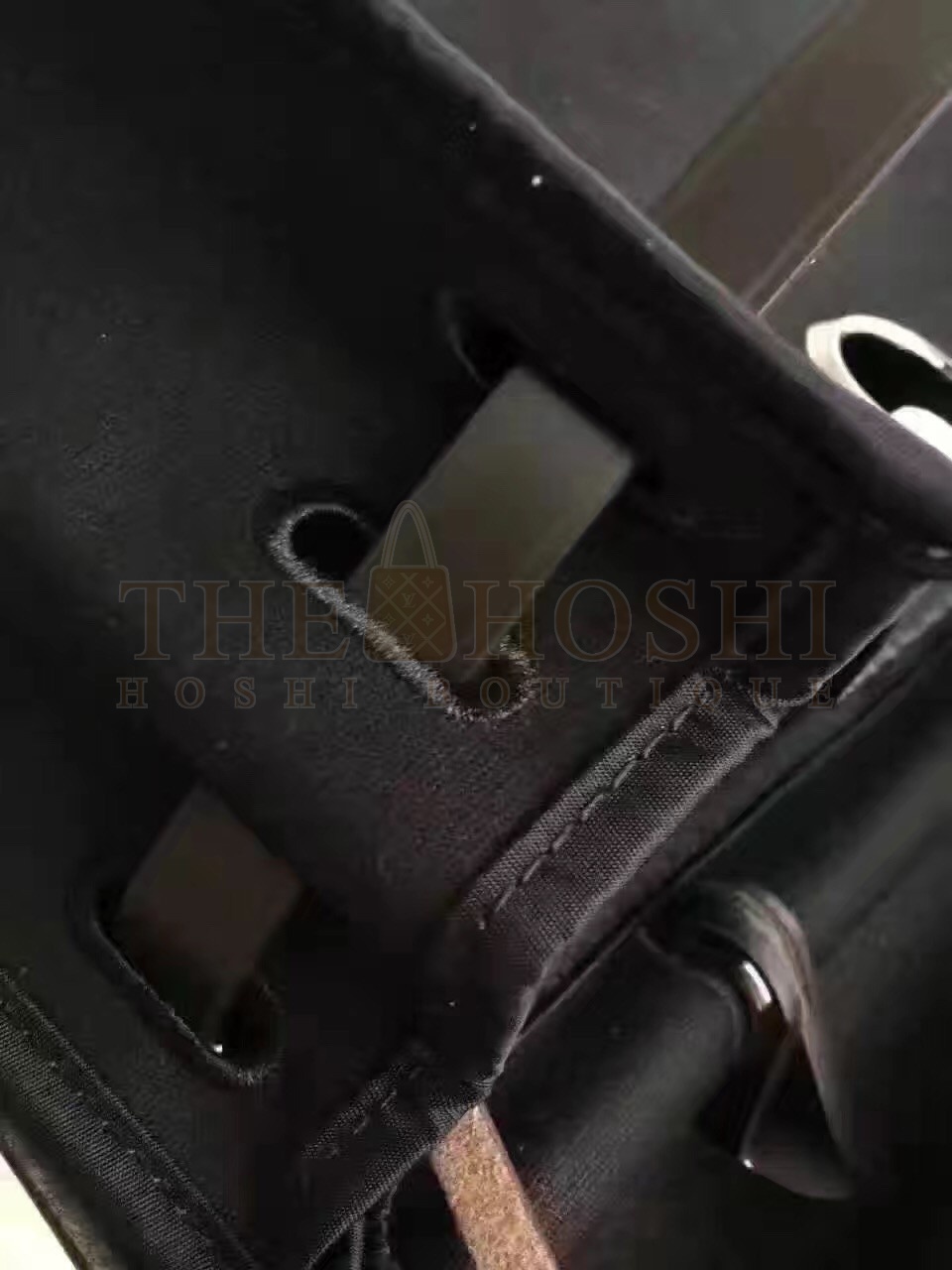 H**me5 Herbag Zip PM 31cm Bag In Black Canvas Master Quality