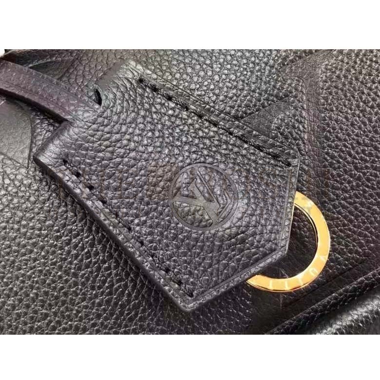 L0vis Vvtt0n LV Women Madeleine MM Handbag Black Embossed Grained Cowhide Leather Master Quality