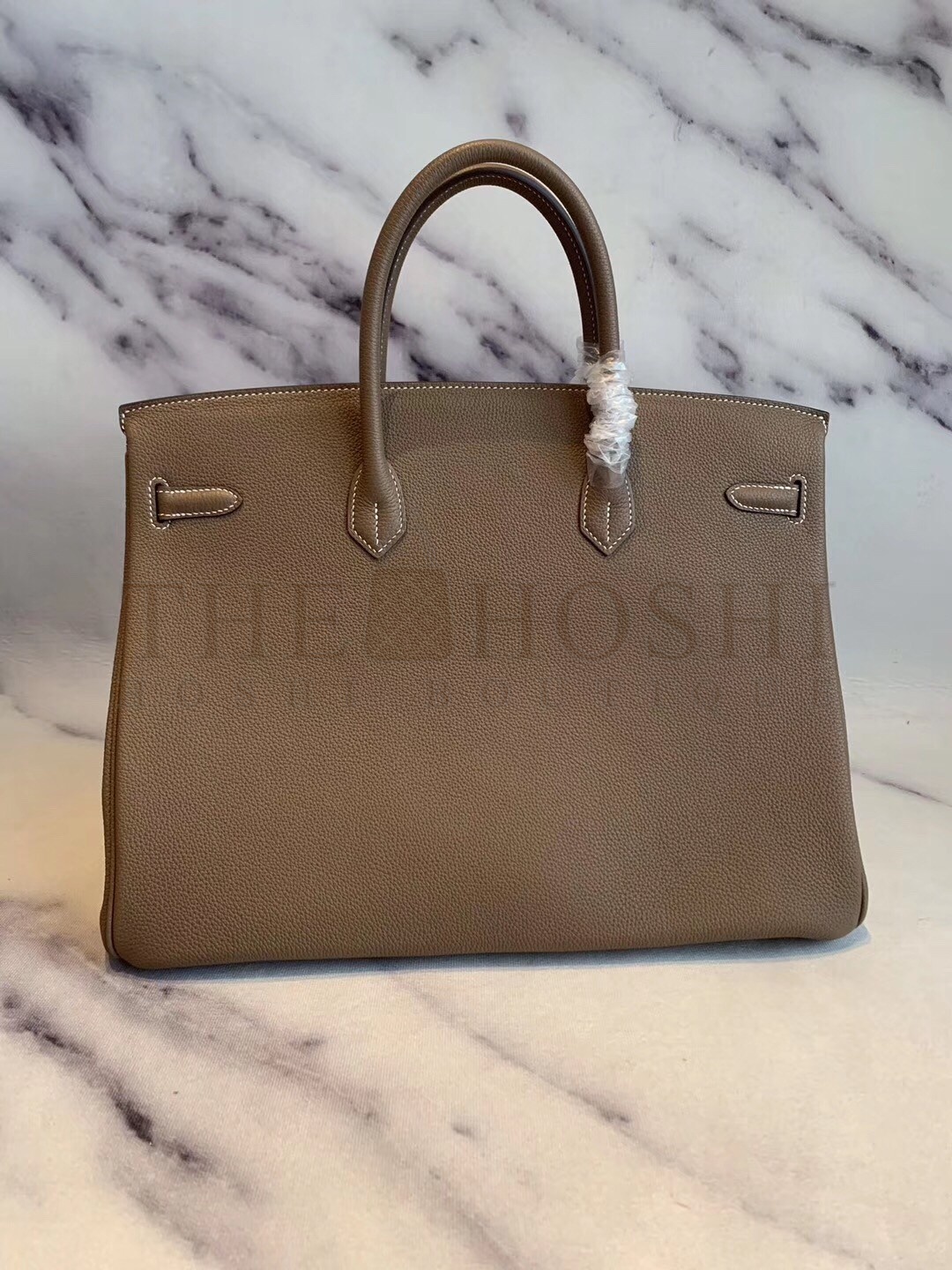 H**me5 Taupe Clemence Birkin 40cm Handmade Bag Master Quality