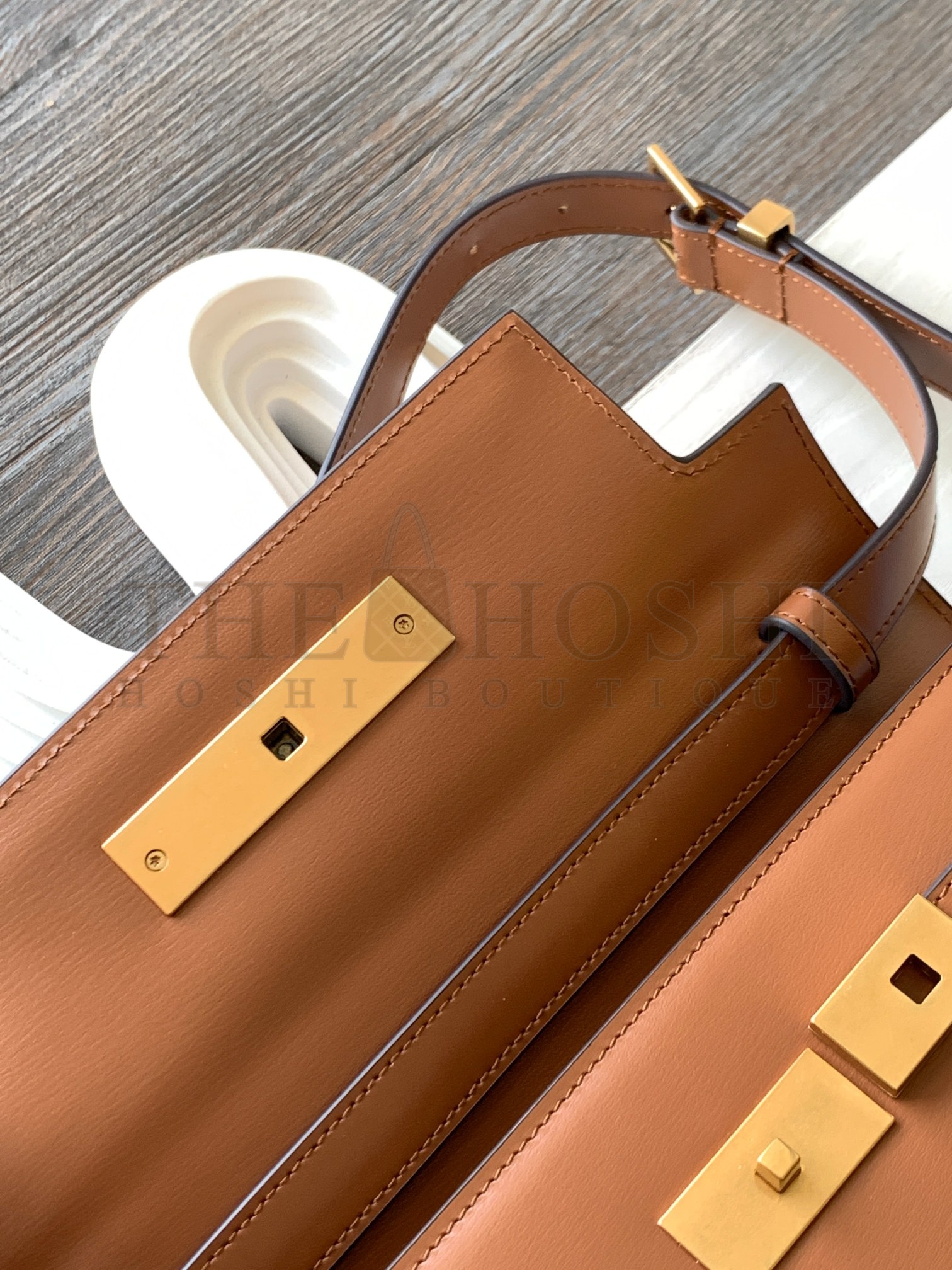 Sa1nt Lau*nt Manhattan Shoulder Bag In Black Crocodile Embossed Leather Master Quality