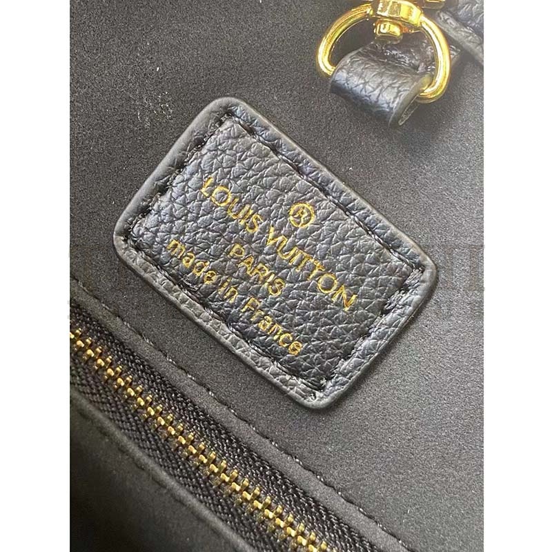 L0vis Vvtt0n Women LV Neverfull MM Carryall Tote Bag Black Printed Embossed Grained Cowhide Master Quality