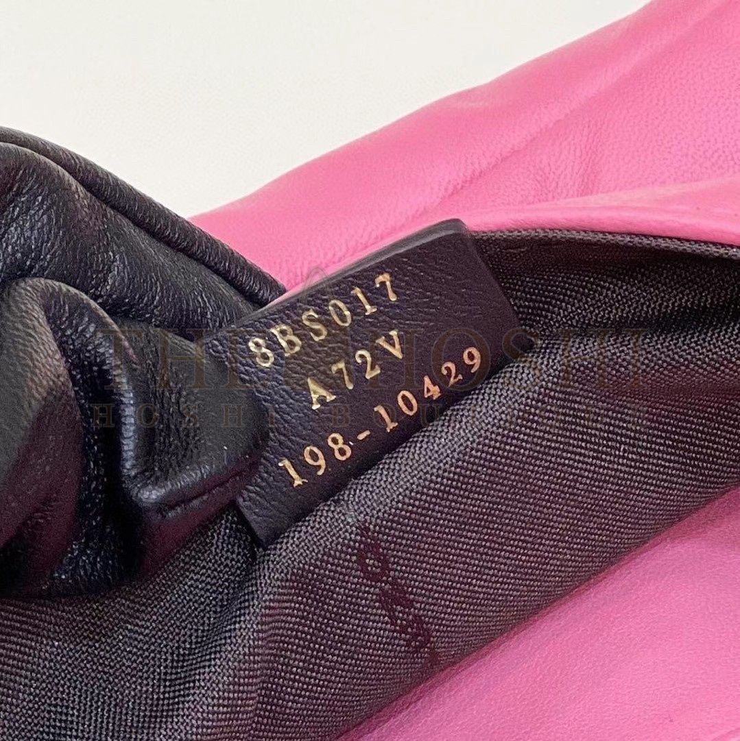 F**di Small Baguette Bag In Pink FF Nappa Leather Master Quality