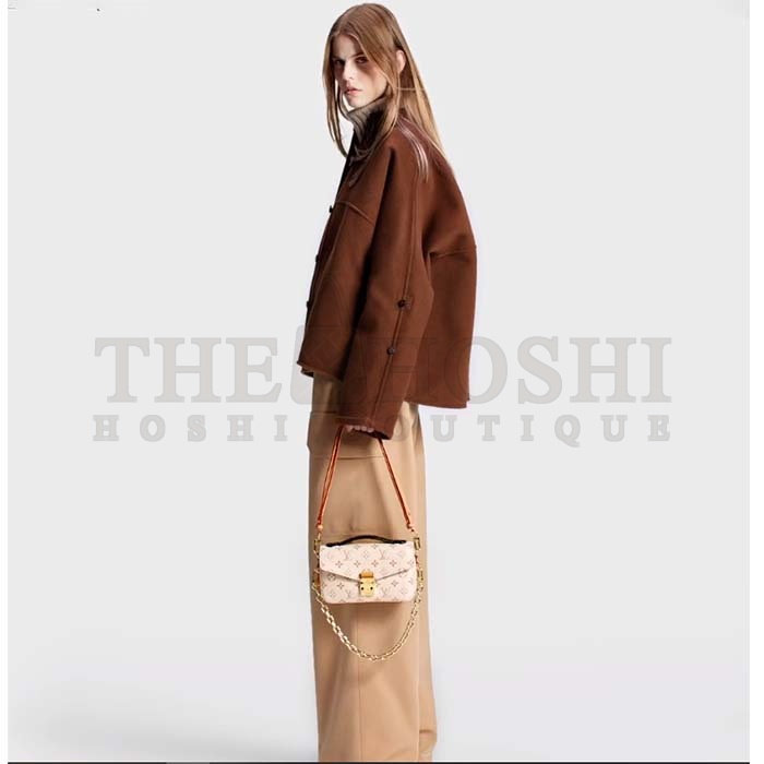 L0vis Vvtt0n LV Women Pochette Metis East West Bag Monogram Dune Coated Canvas Cowhide-Leather Master Quality