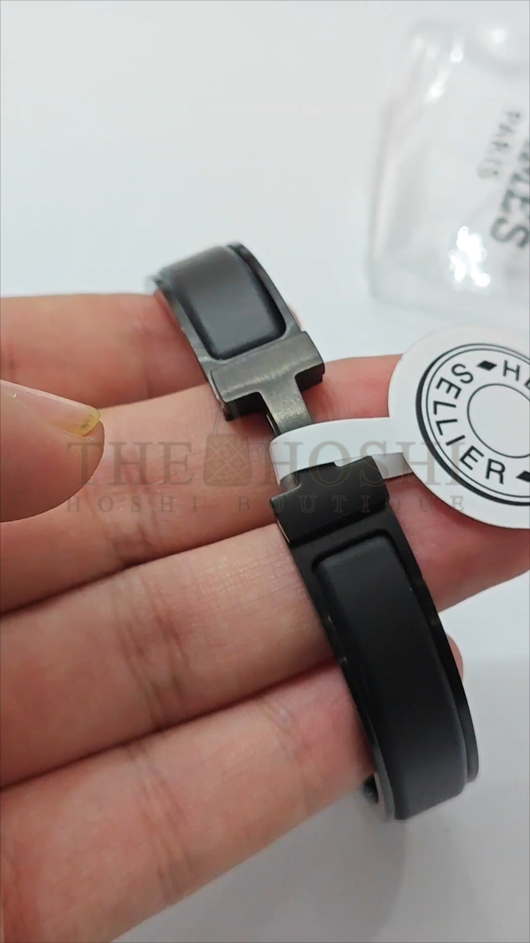 H**me5 Fake Bracelet, Black Clic H Bracelet Dupe Master Quality