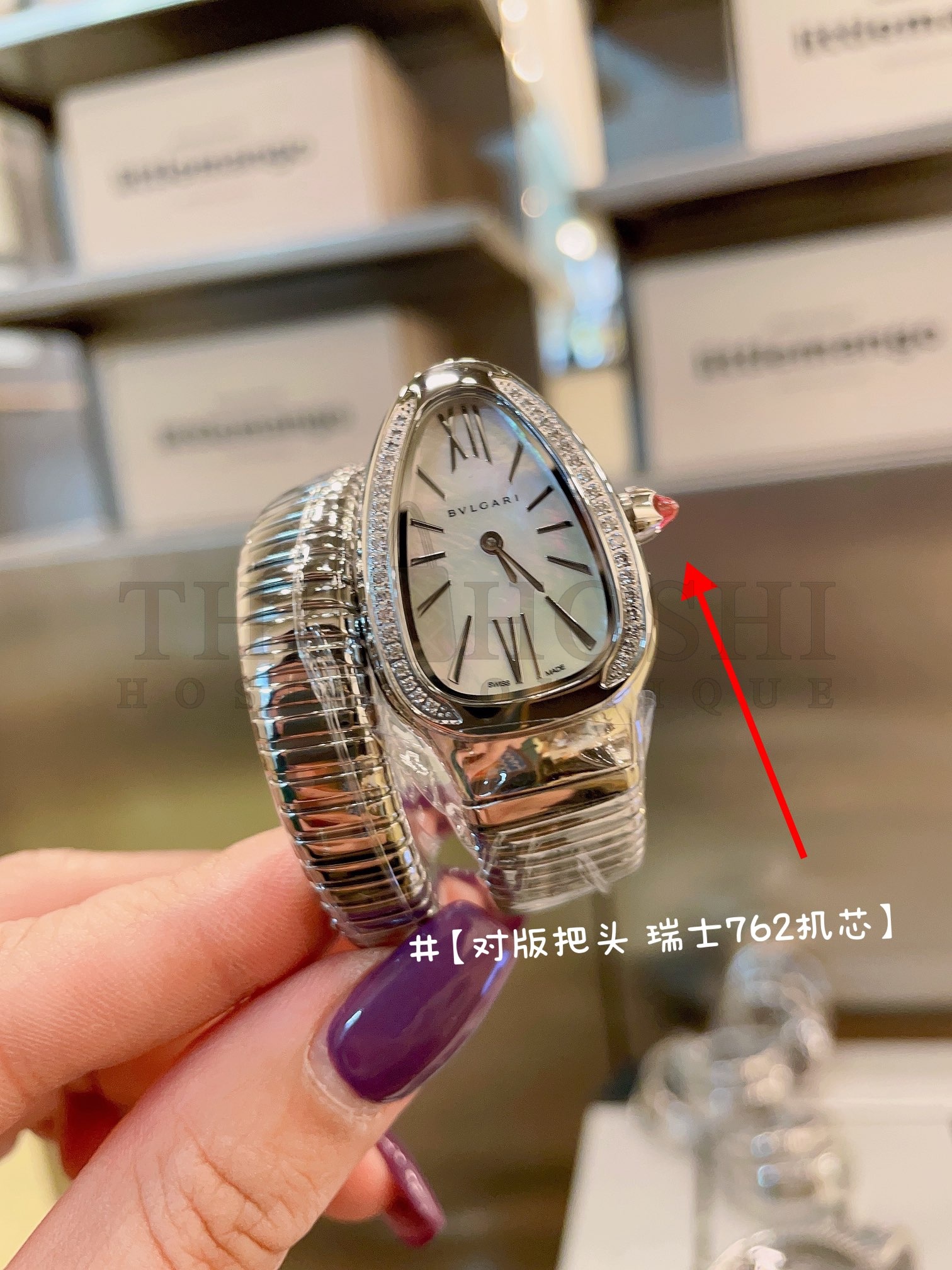 Bv1g*ai SERPENTI watch 35mm Master Quality