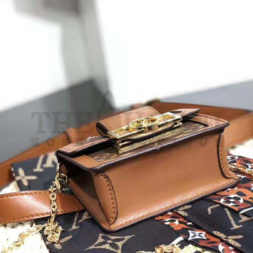 L0vis Vvtt0n LV Women Bumbag Dauphine BB Bag-Brown Master Quality