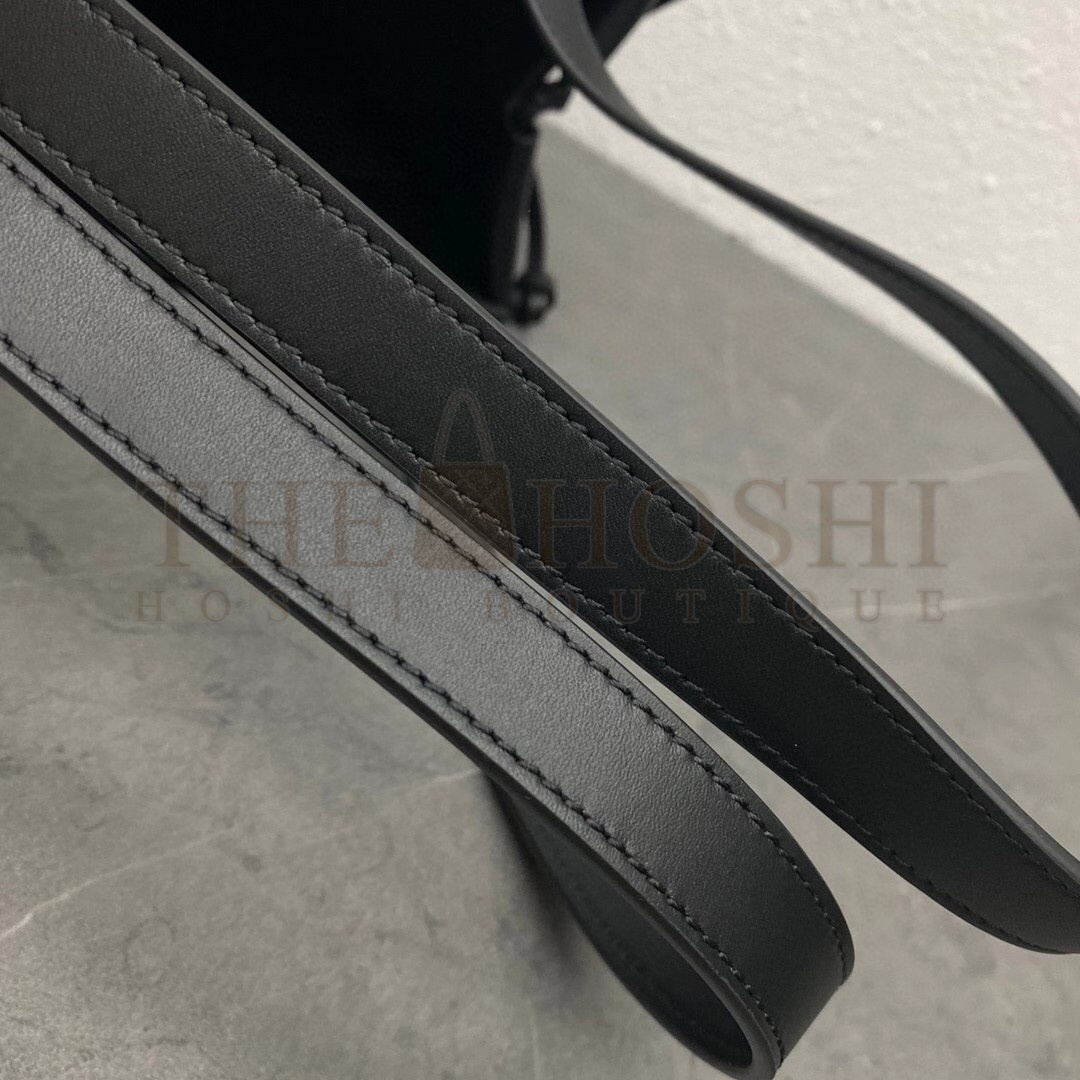 L0ew* Cushion Small Tote In Black Anagram Jacquard Master Quality