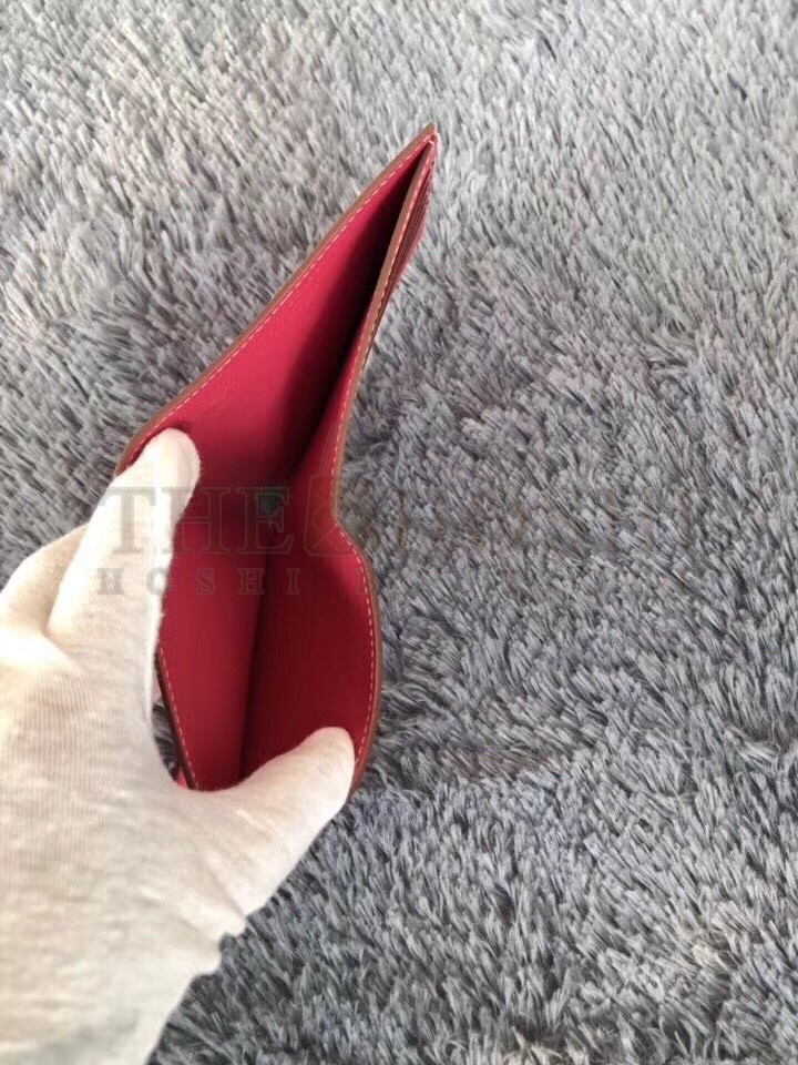 H**me5 Rose Red MC² Copernic Compact Wallet Master Quality
