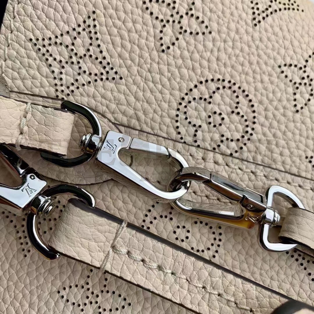 L0vis Vvtt0n LV Women Blossom MM Tote Bag Beige Mahina Perforated Calfskin Leather Master Quality