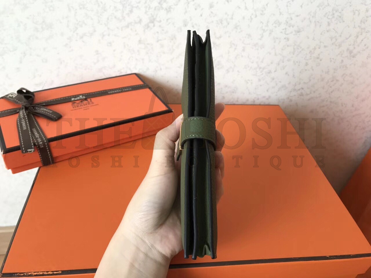 H**me5 Canopee Clemence Bearn Gusset Wallet Master Quality