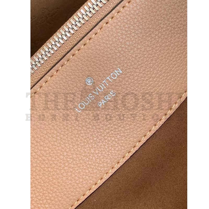 L0vis Vvtt0n LV Women Bella Tote Brown Mahina Perforated Calfskin Master Quality