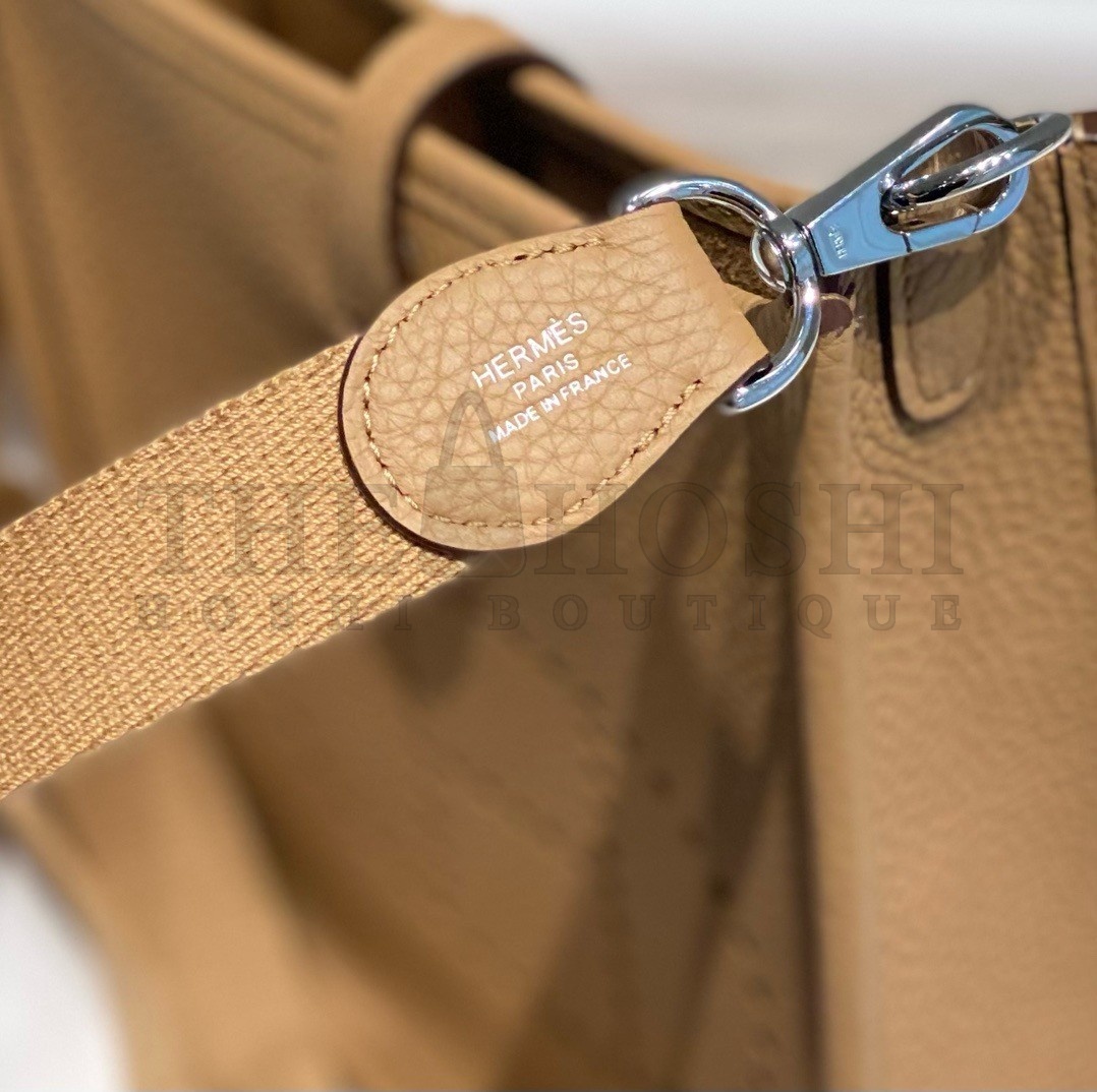 H**me5 Evelyne III TPM Bag In Chai Clemence Leather Master Quality