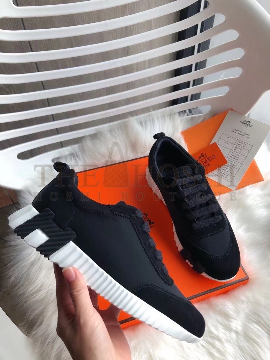 H**me5 Bouncing Sneakers In Black Canvas Master Quality