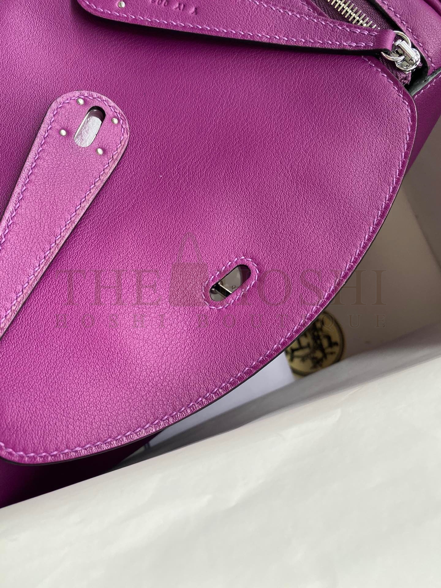 H**me5 Lindy 26 Handmade Bag In Anemone Swift Calfskin Master Quality