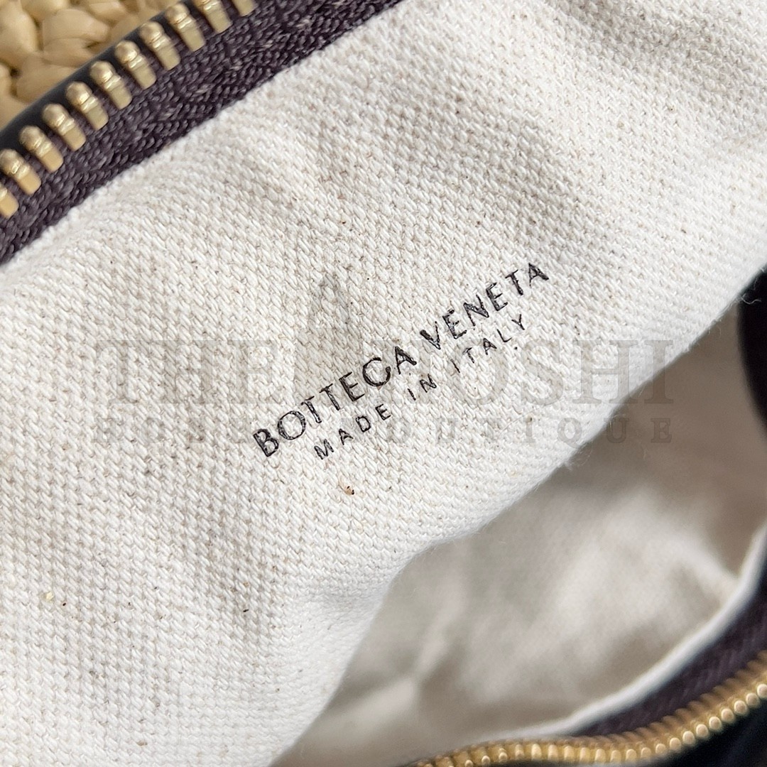 B0tt*ga Ven*ta Mini Wallace Bag in Natural Raffia Master Quality