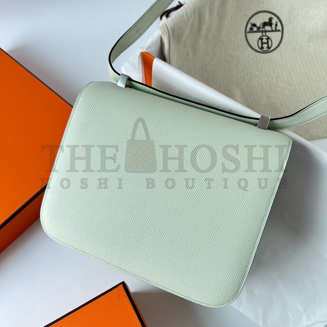 H**me5 Constance 24 Handmade Bag In Vert Fizz Epsom Calfskin Master Quality