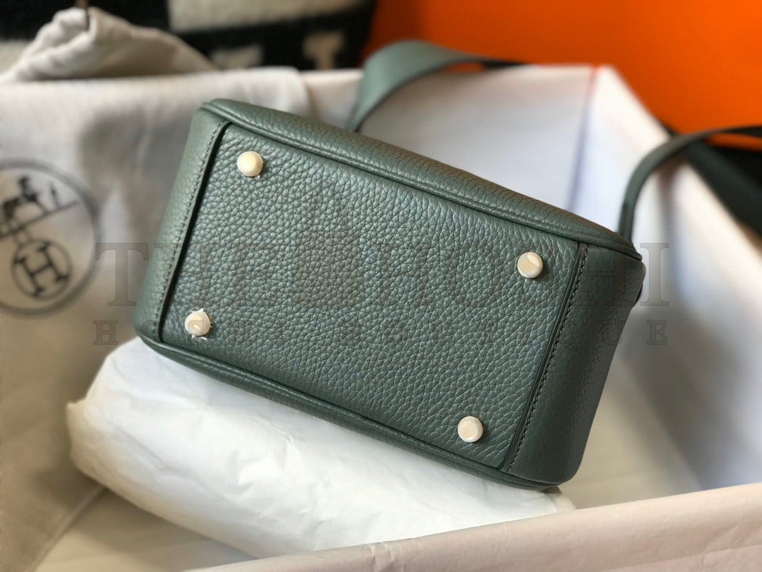 H**me5 Lindy Mini Bag In Vert Amande Clemence Leather GHW Master Quality