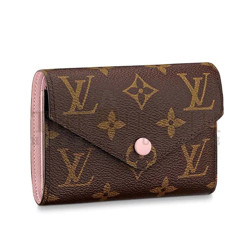 L0vis Vvtt0n LV Women Victorine Wallet in Monogram Coated Canvas Master Quality