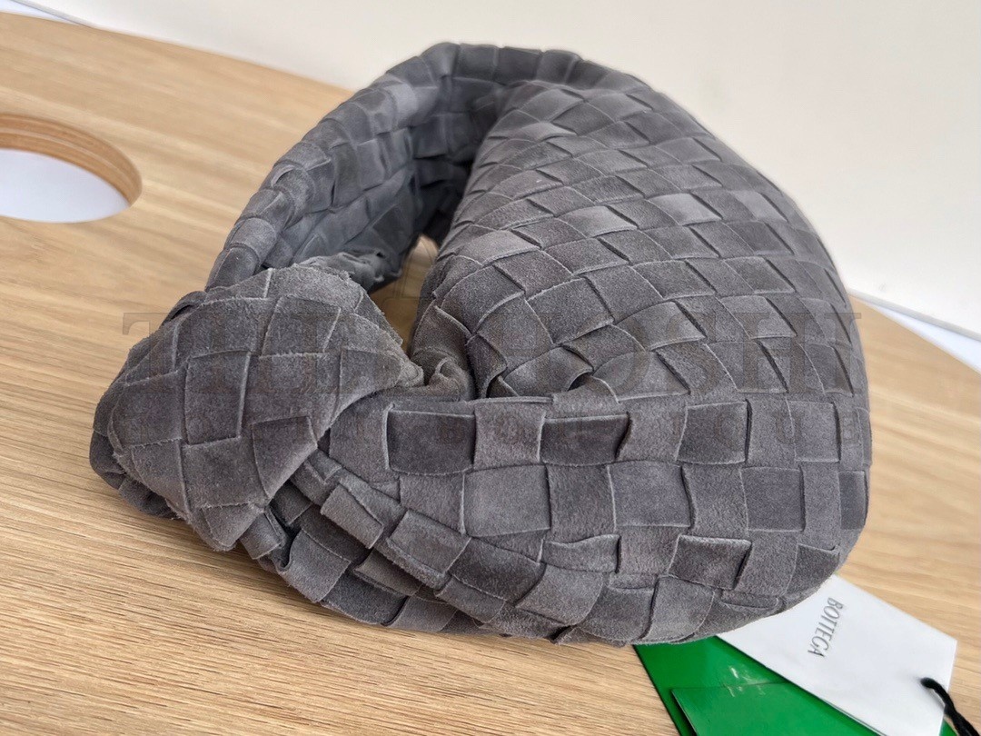 B0tt*ga Ven*ta BV Jodie Mini Bag In Thunder Intrecciato Suede Master Quality