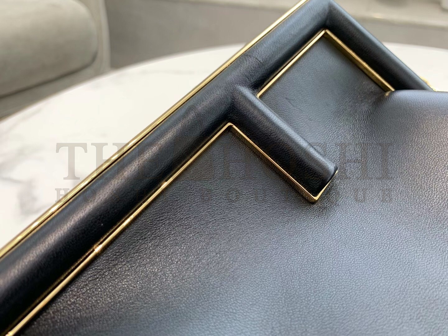 F**di First Medium Bag In Black Nappa Leather Master Quality