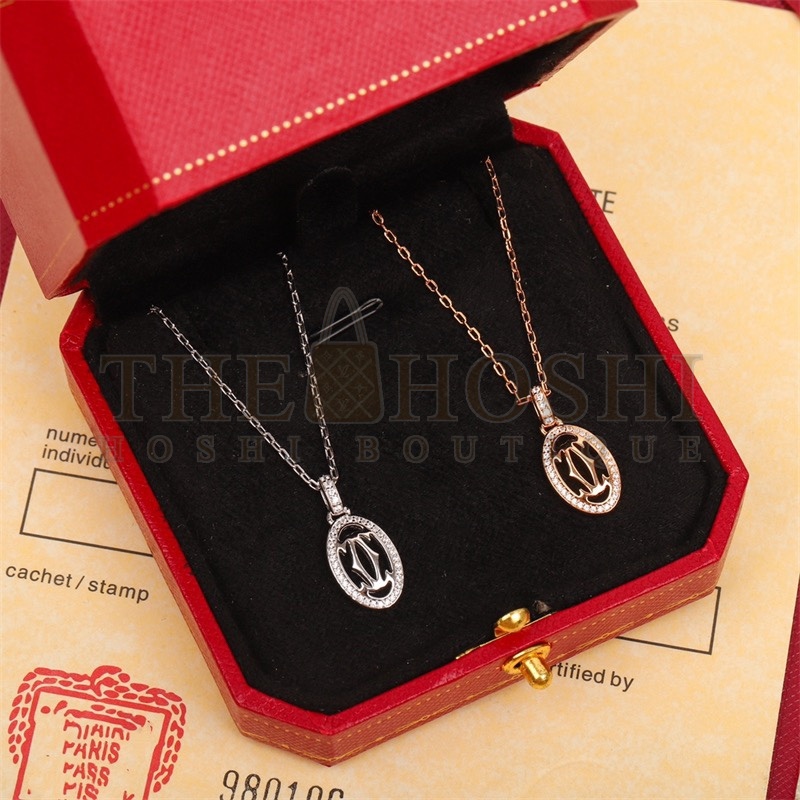 Ca*t1er Round Necklace with D1am0nds Master Quality