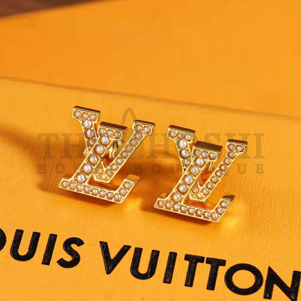L0vis Vvtt0n Women LV Iconic Pearls Earrings Master Quality