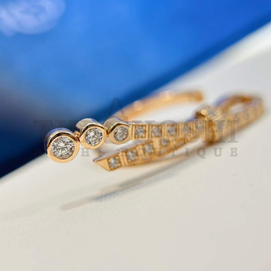 Ch**el Women CC Ruban Ring 18K Beige Gold D1am0nds Master Quality