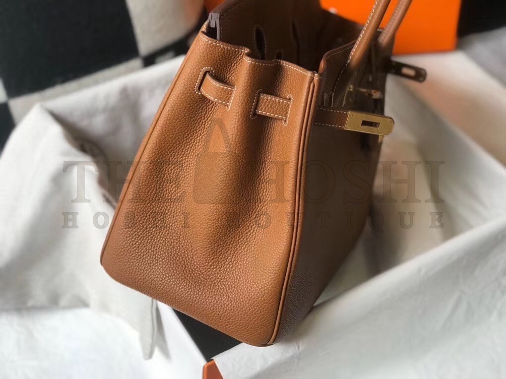 H**me5 Brown Clemence Birkin 35cm Bag Master Quality