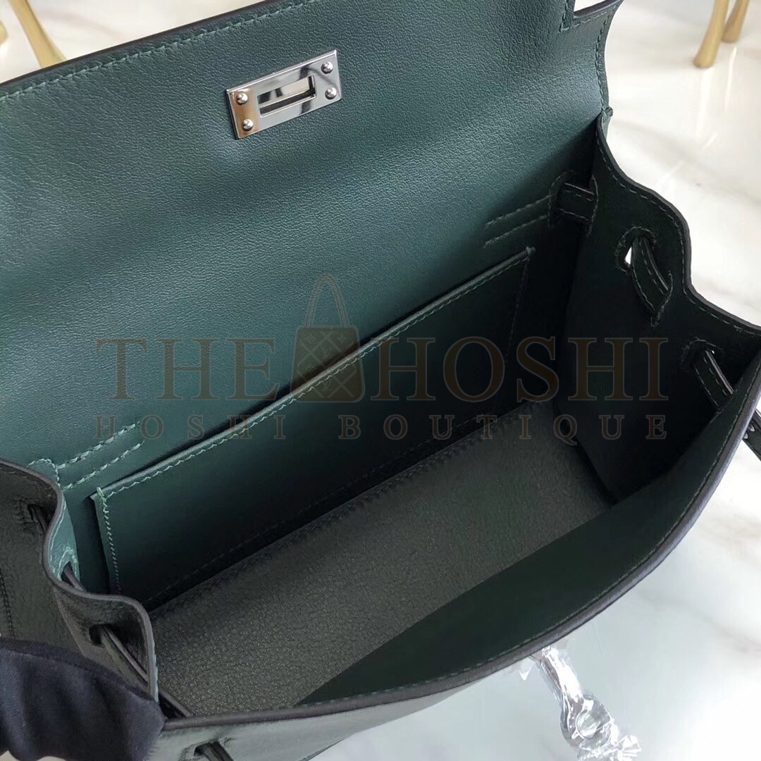 H**me5 Dark Green Swift Kelly Danse Bag Master Quality