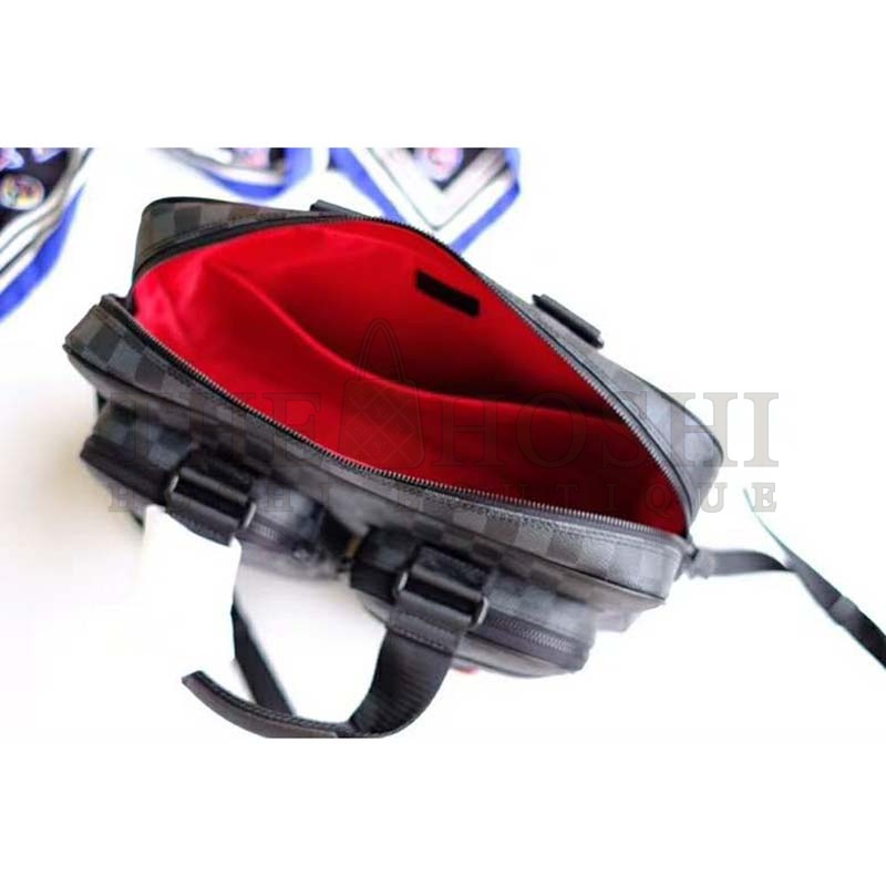 L0vis Vvtt0n LV Men Utility Business Bag Damier Graphite Canvas Master Quality