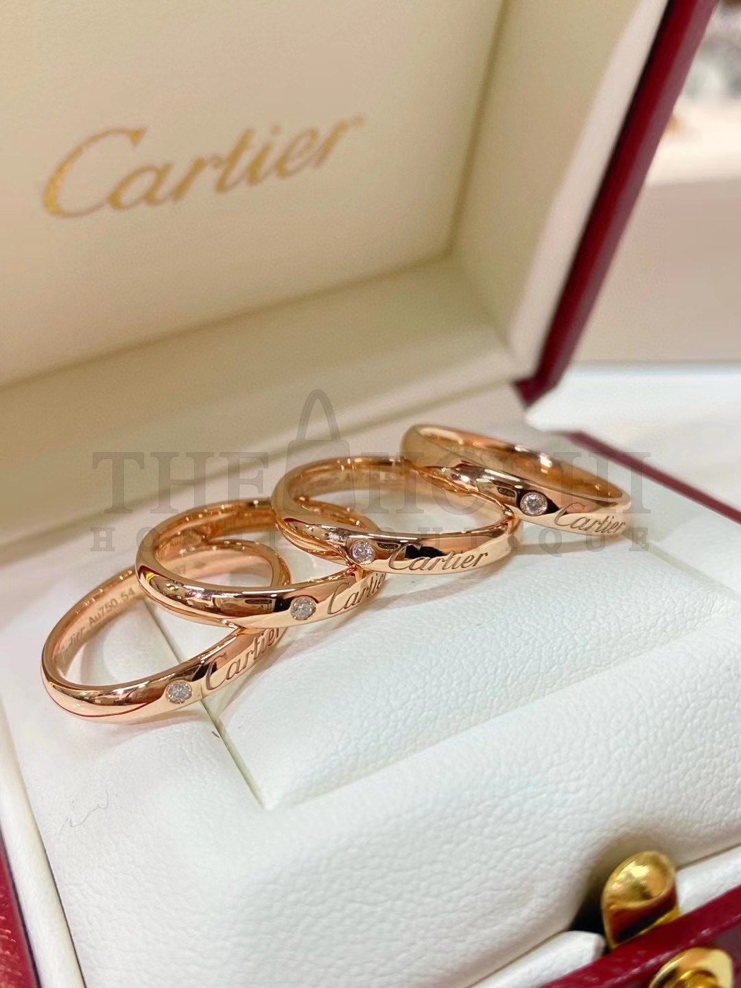 Ca*t1er Ring with One D1am0nd, C DE Ca*t1er WEDDING BAND Master Quality