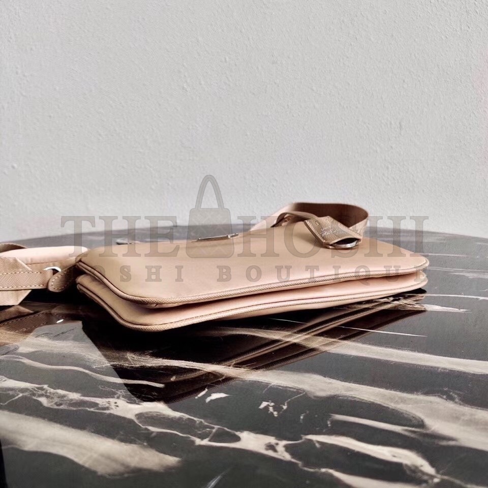 Pra*a Beige Nylon Re-Edition 2000 Shoulder Bag Master Quality