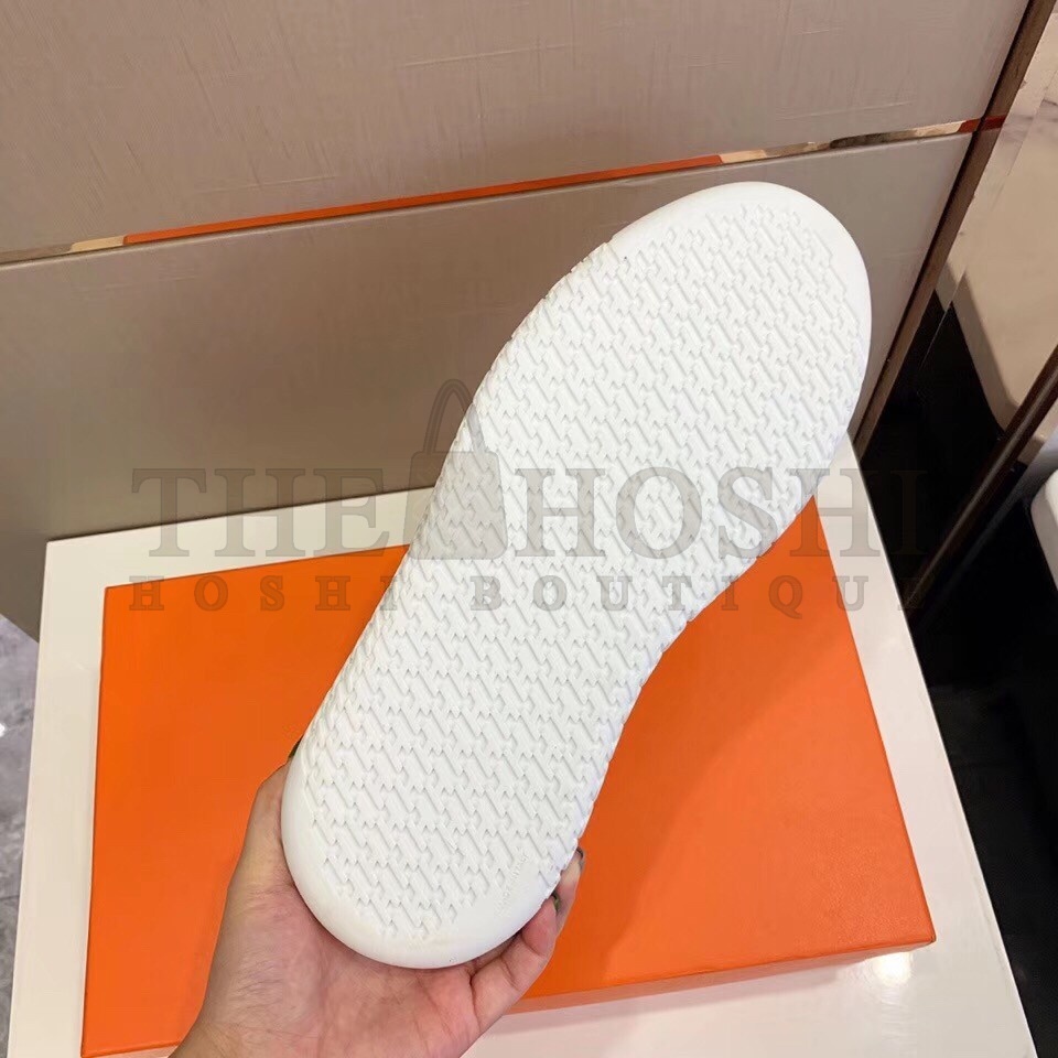 H**me5 Team Sneakers In White Double-sided Technical Mesh Master Quality