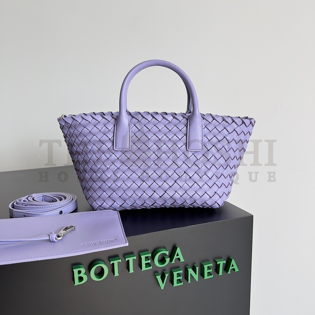B0tt*ga Ven*ta Cabat Mini Bag In Wisteria Intrecciato Lambskin Master Quality