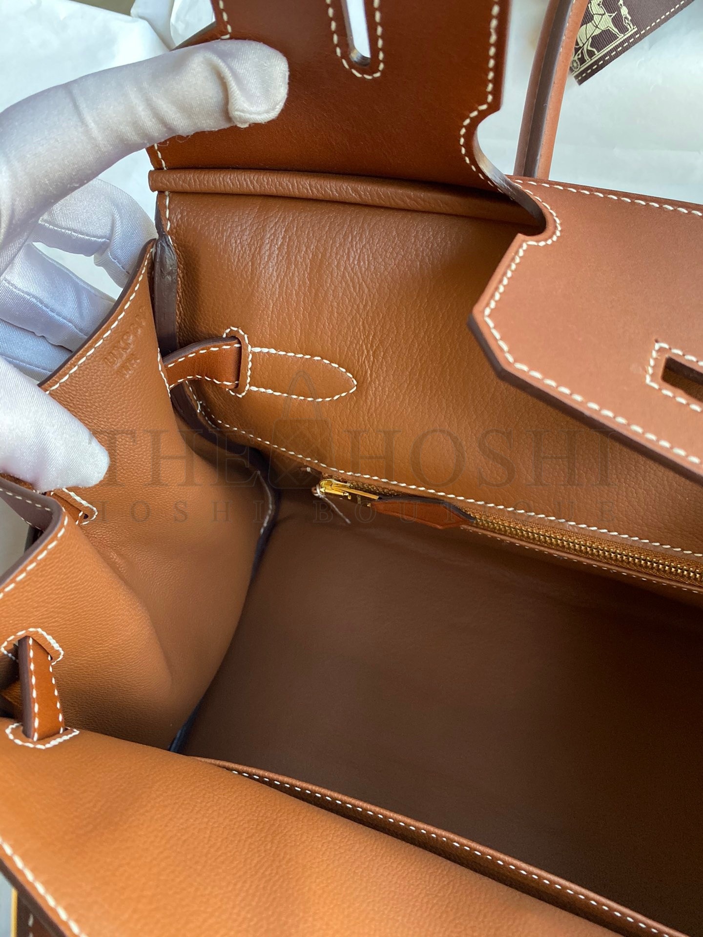 H**me5 Birkin 30 Handmade Bag In Toile &amp; Gold Swift Leather Master Quality