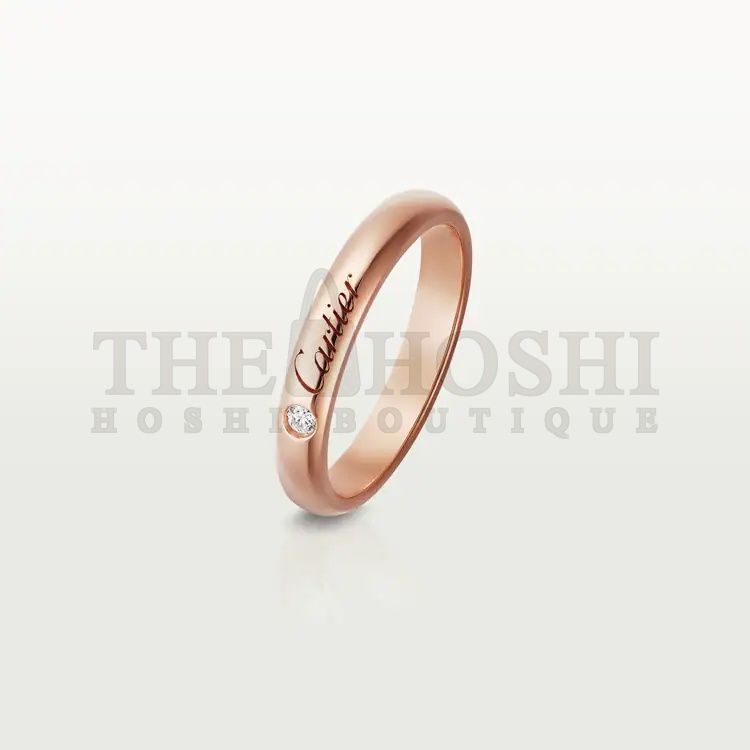 Ca*t1er Ring with One D1am0nd, C DE Ca*t1er WEDDING BAND Master Quality