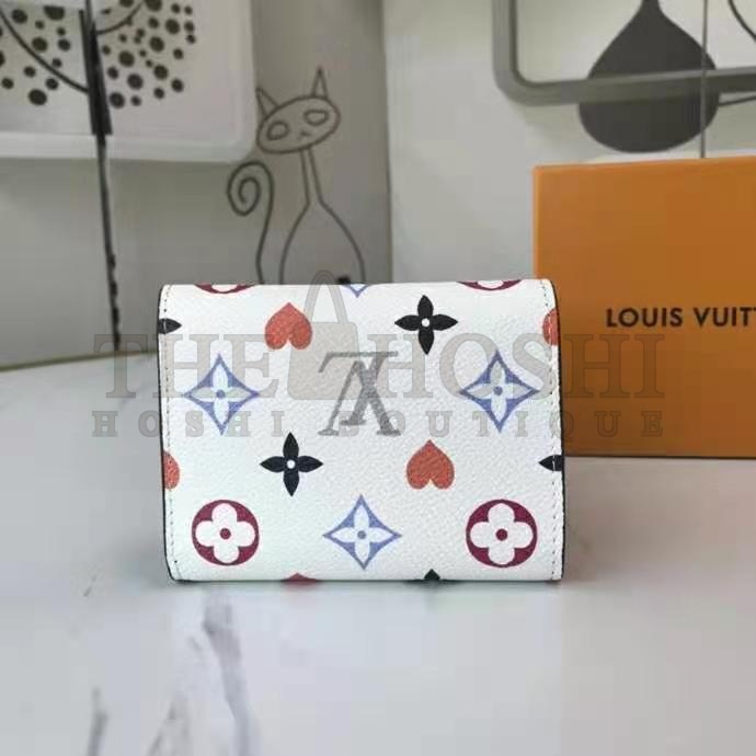 L0vis Vvtt0n LV Women Game On Zoé Wallet Monogram Canvas Cowhide-Leather Master Quality